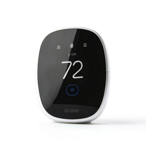 Tim Kit for ecobee Smart Thermostat Essential 2025, Wall Plate Cover Accessory for ecobee Thermostat, Easy to Install Cover Imperfections for Your Wall-4