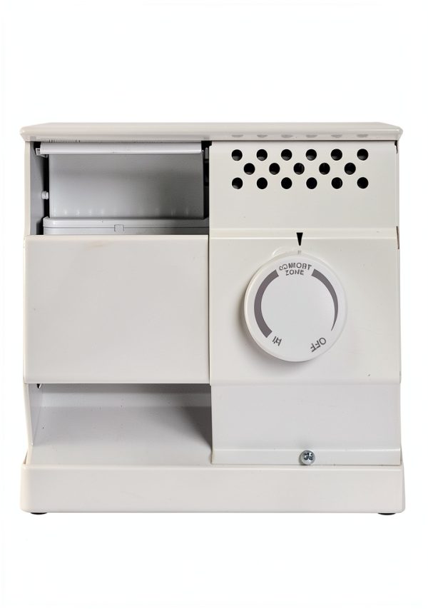 Cadet F Series Double Pole Built-In Baseboard Thermostat (Model: BTF2W, Part: 08734), 22 Amp, 120/208/240 Volt, White-1