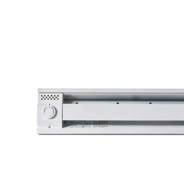 Cadet F Series Double Pole Built-In Baseboard Thermostat (Model: BTF2W, Part: 08734), 22 Amp, 120/208/240 Volt, White-4