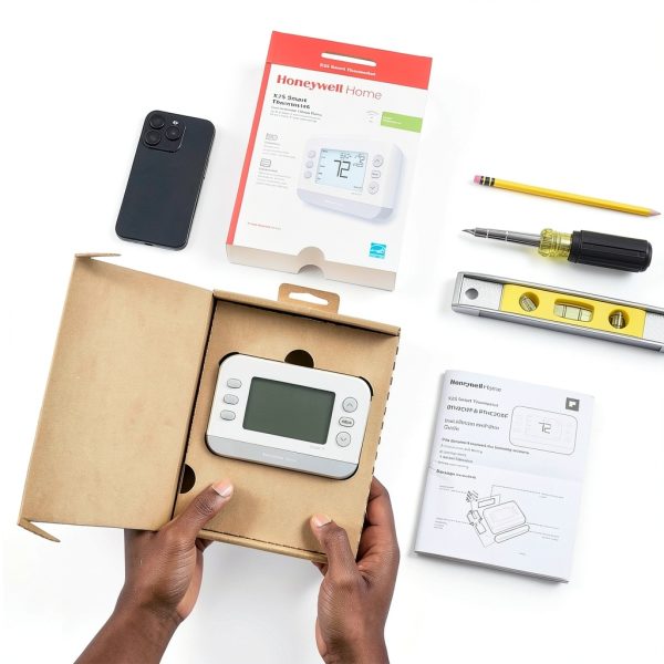 New! Honeywell Home Smart Thermostat, Conventional/Heat Pump Compatibility, WiFi Thermostat for Home, X2S, Gray-2