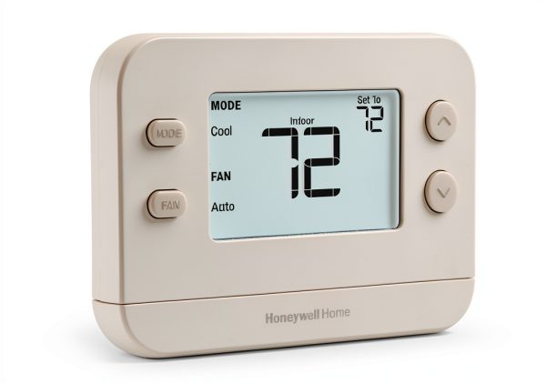 Honeywell Home Non-Programmable Thermostat RTH11B White 1 Heat/1 Cool-1