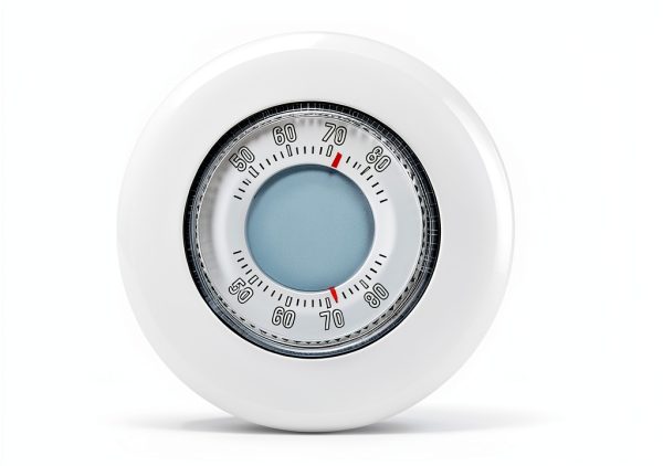 Honeywell Home CT87K1004 The Round Heat Only Manual Thermostat,Large,White,Large-8