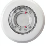 Honeywell Home CT87K1004 The Round Heat Only Manual Thermostat,Large,White,Large-0