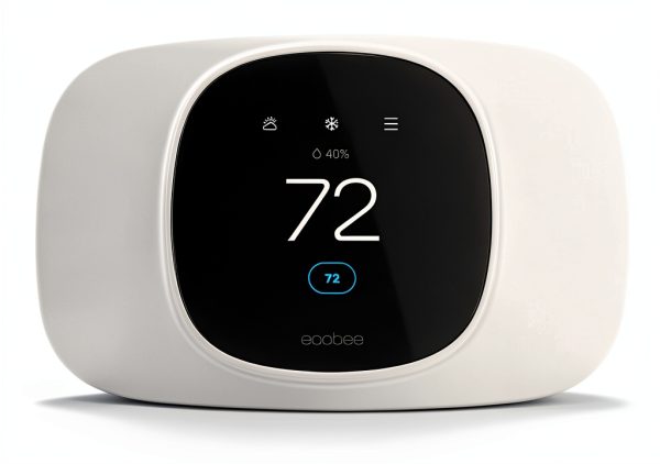 ecobee Trim Plate for Smart Thermostat Essential Only - Programmable WiFi Thermostat Accessory-1