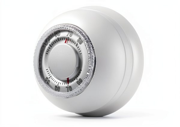 Honeywell Home CT87K1004 The Round Heat Only Manual Thermostat,Large,White,Large-3