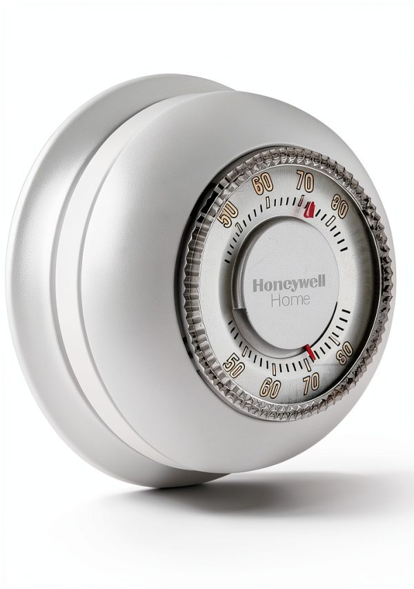 Honeywell Home CT87K1004 The Round Heat Only Manual Thermostat,Large,White,Large-2